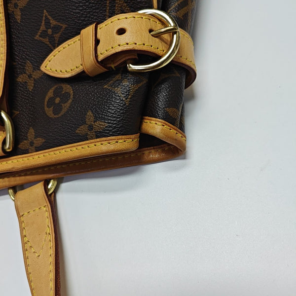 BATIGNOLLES GM Monogram Coated Canvas Brown