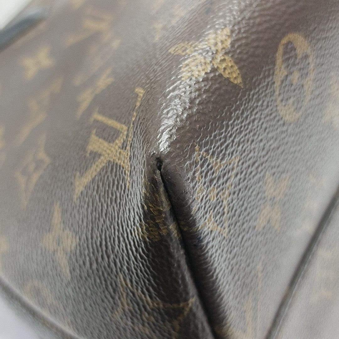 ALMA BNB MM Monogram Coated Canvas Brown