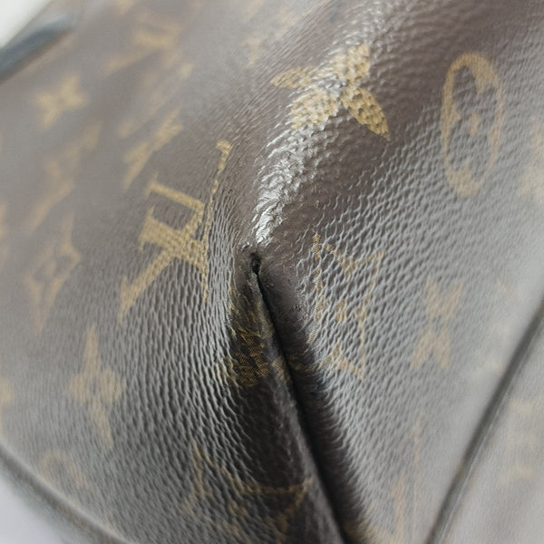 ALMA BNB MM Monogram Coated Canvas Brown