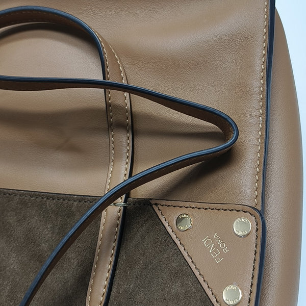 Flip Large Calfskin Brown