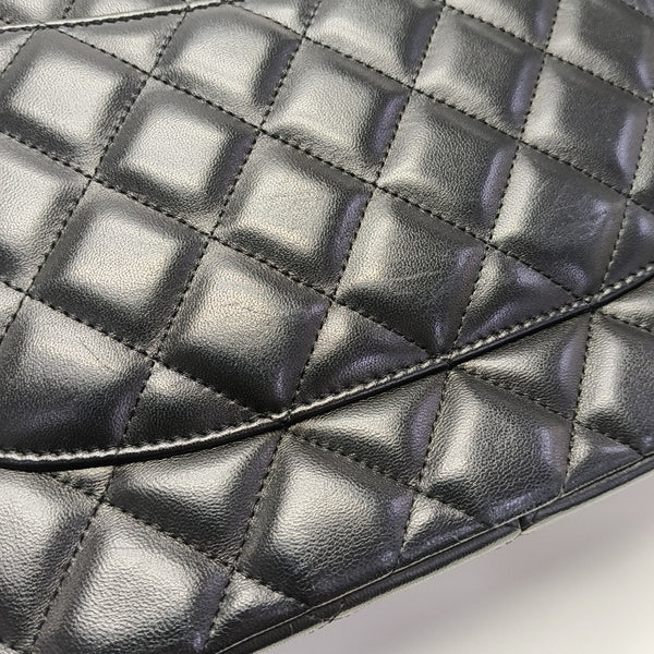 CLASSIC FLAP Jumbo Quilted Lambskin Black