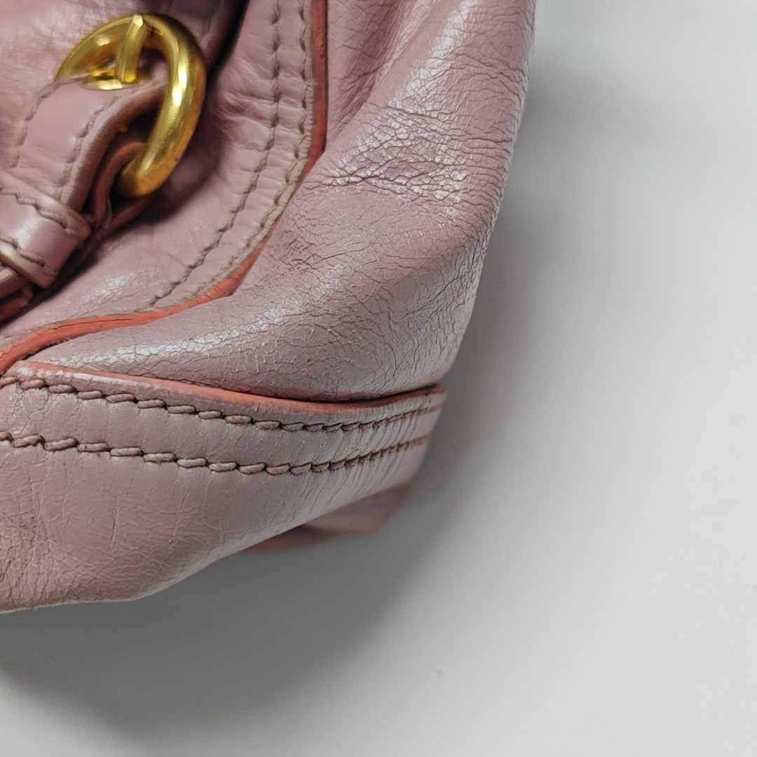 Bow Calfskin Pink