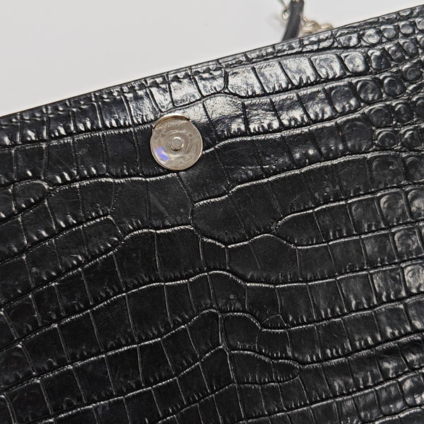 SUNSET Medium Calfskin Black