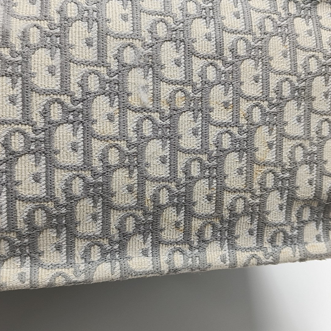 Book Tote Medium Oblique Canvas Gray