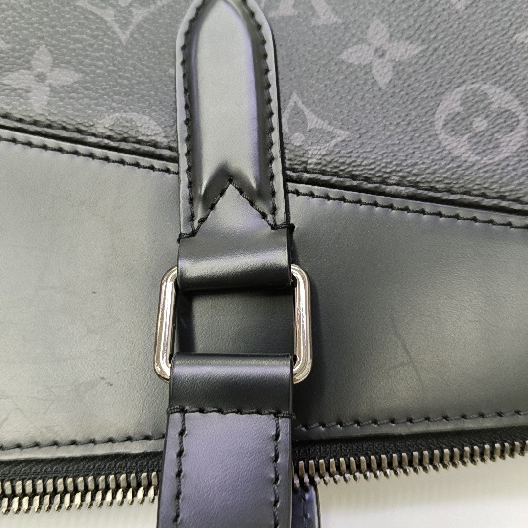 EXPLORER Monogram Coated Canvas Black
