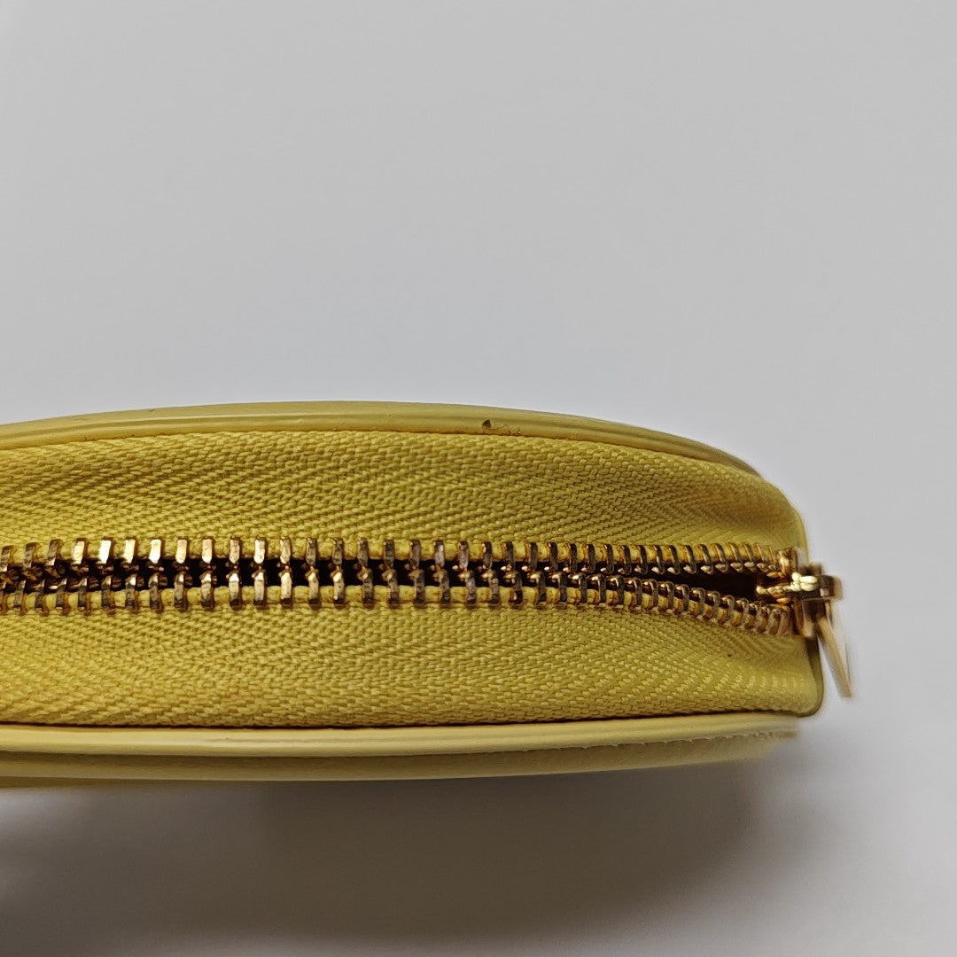 TRIOMPHE Mini Calfskin Yellow