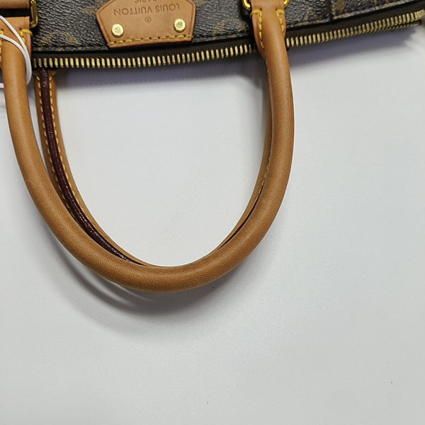 TURENNE Monogram Coated Canvas Brown