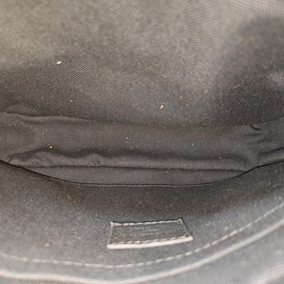 NIL Monogram Coated Canvas Black