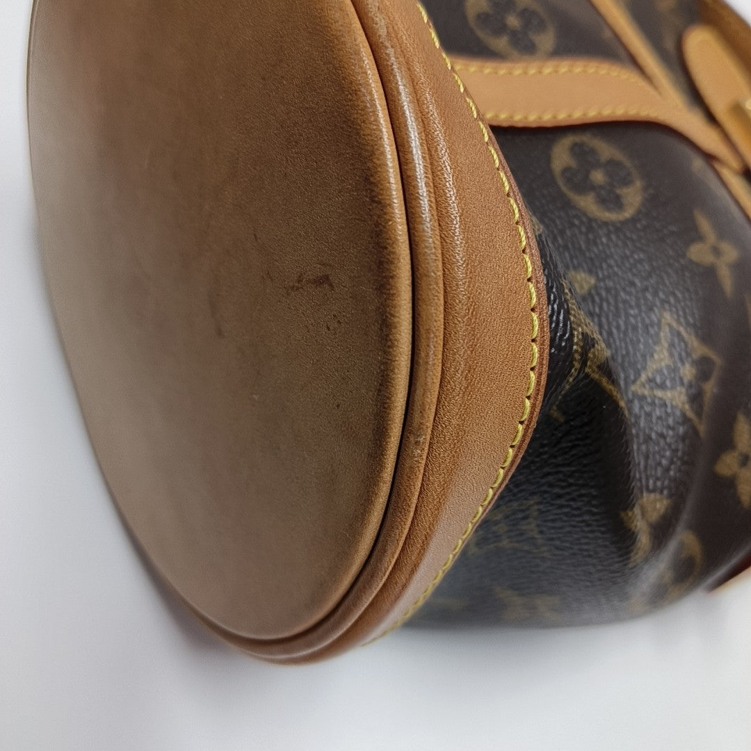 DUFFLE Monogram Coated Canvas Brown