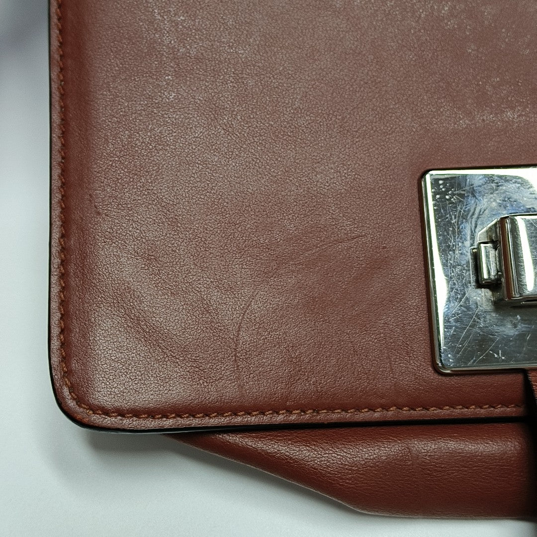 Plex Calfskin Red
