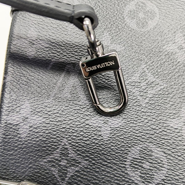 STEAMER Extra Small Monogram Coated Canvas Black