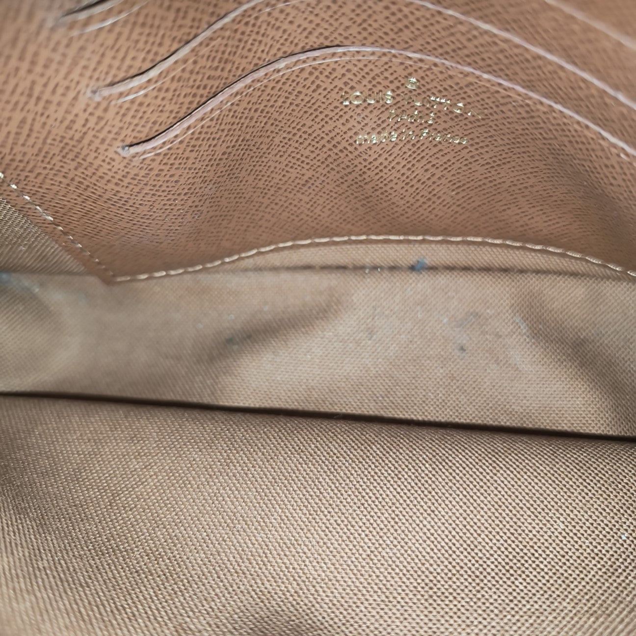 IVY Monogram Coated Canvas Brown