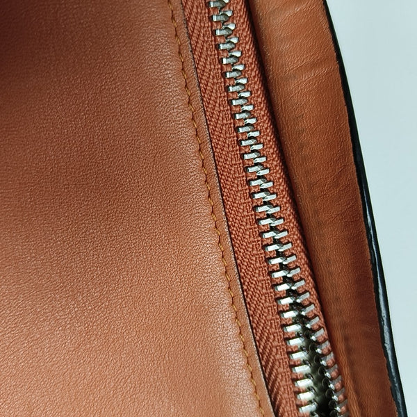 T Pouch Calfskin Orange