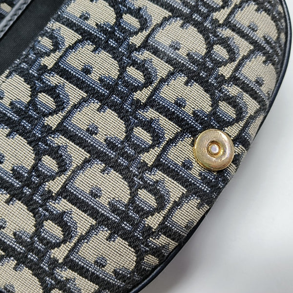 Bobby Small Oblique Canvas Blue