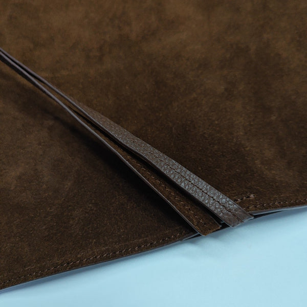 Suede Shoulder Bag Brown