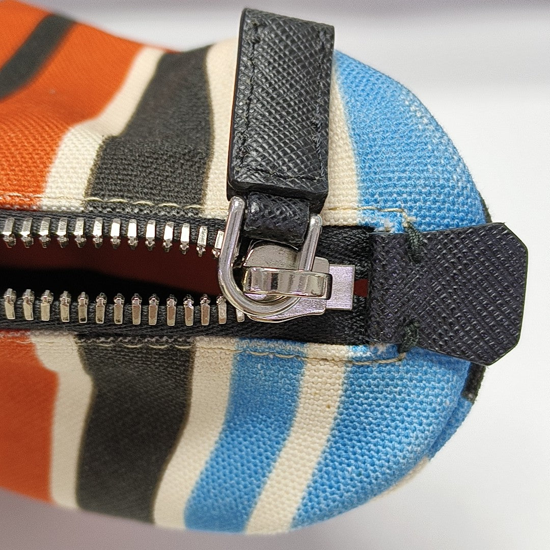Canvas Clutch Multicolor