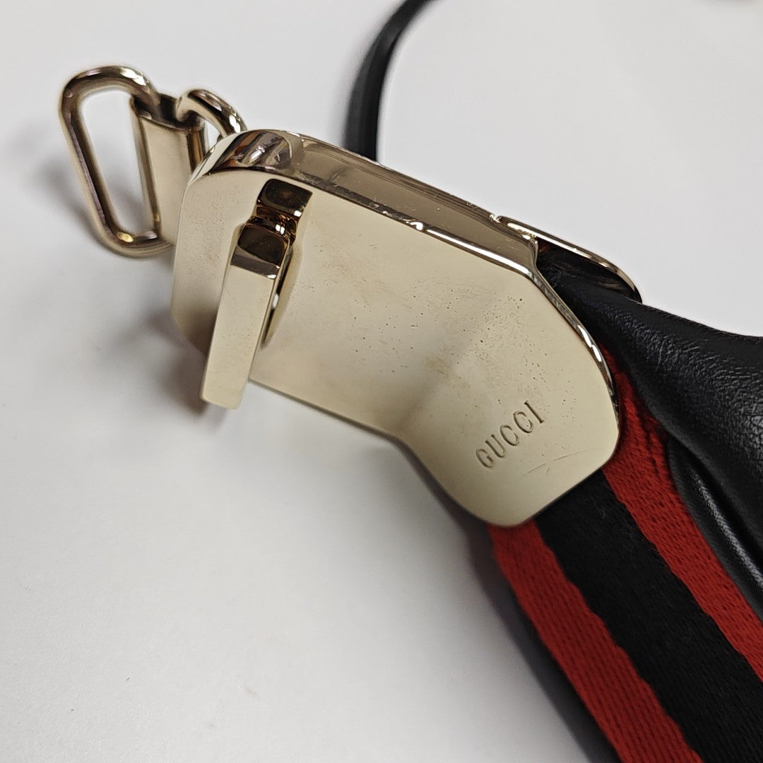 Calfskin Shoulder Bag Black