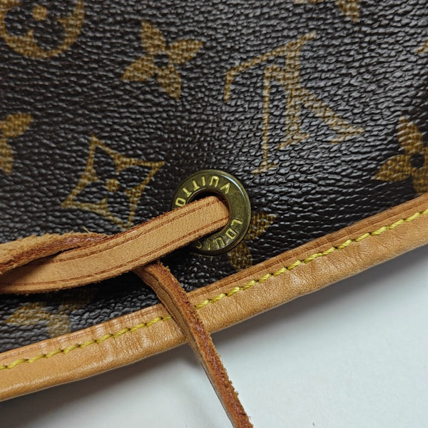 NÉONOÉ PM Monogram Coated Canvas Brown