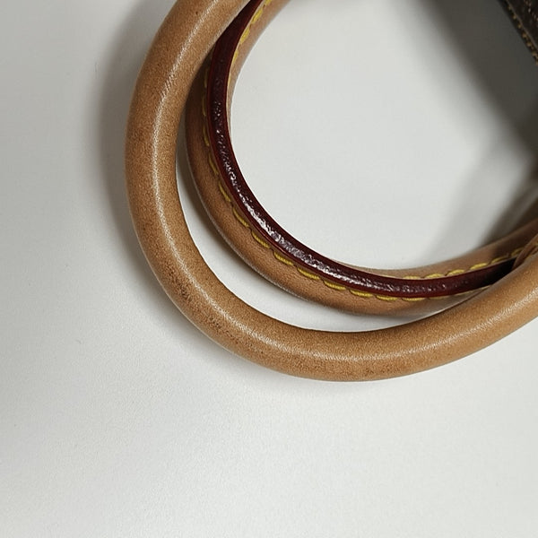 SPEEDY Nano Monogram Coated Canvas Brown
