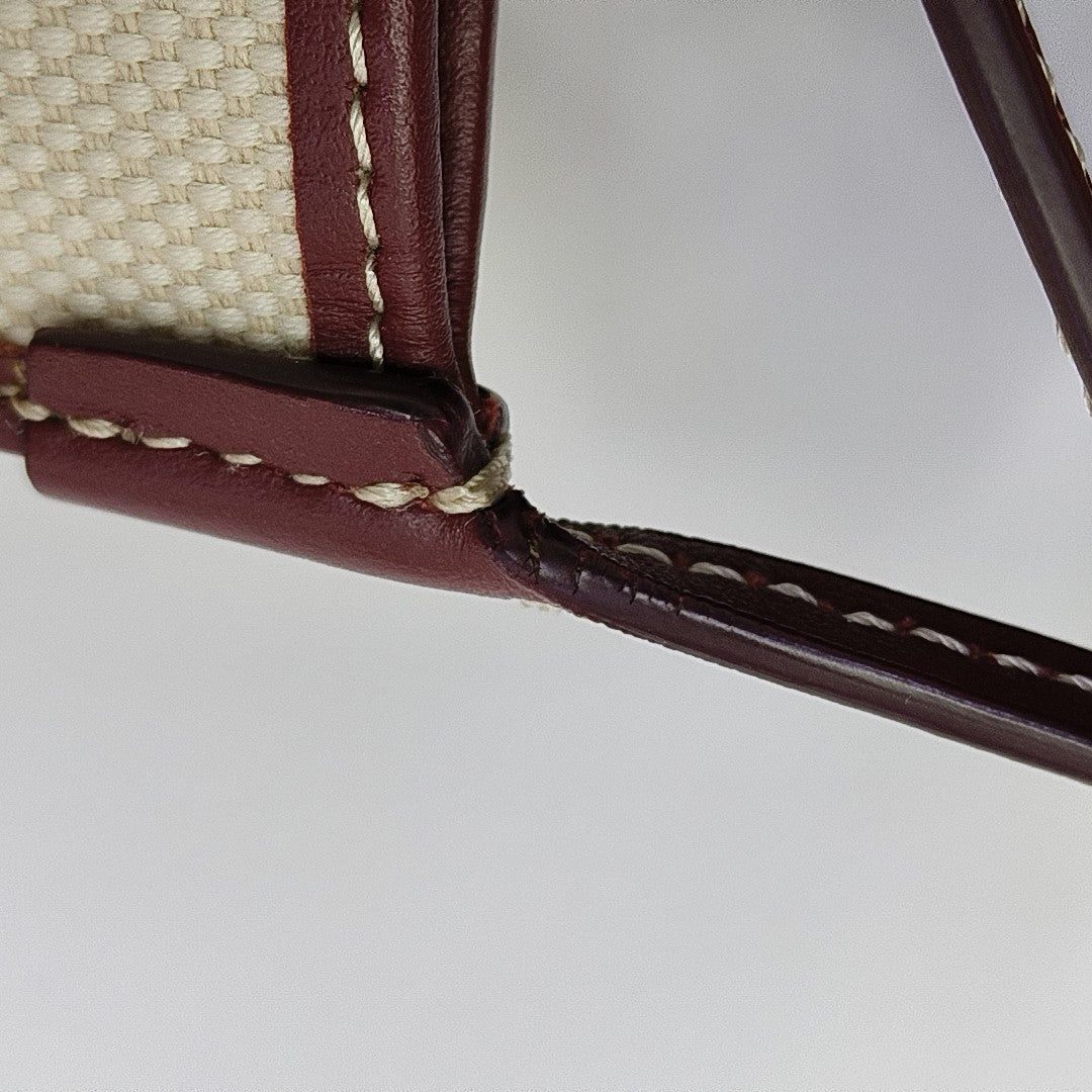 Canvas Shoulder Bag White