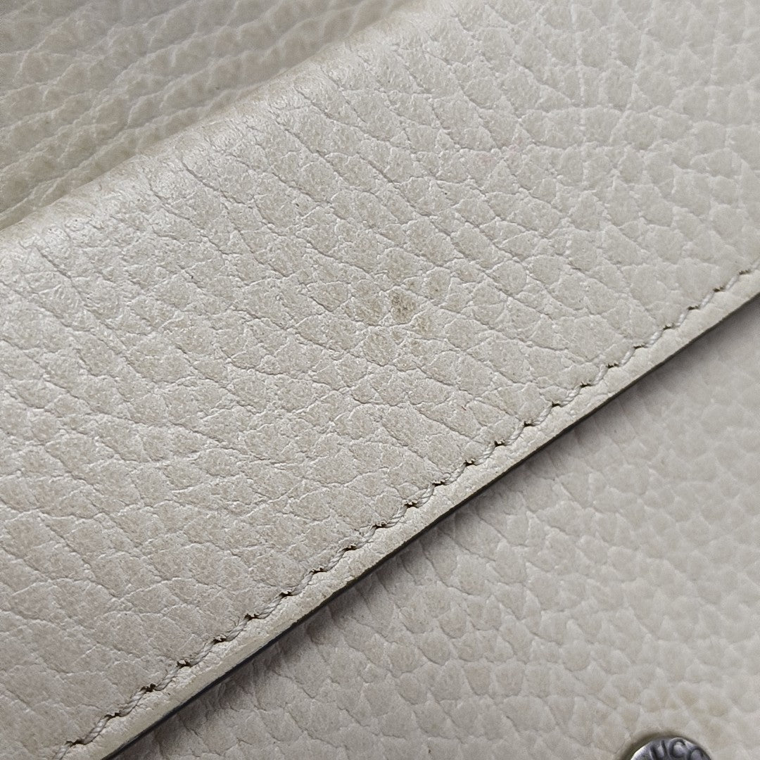 Dionysus Super Mini Calfskin White