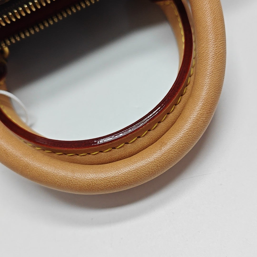 SPEEDY 20 Monogram Coated Canvas Brown