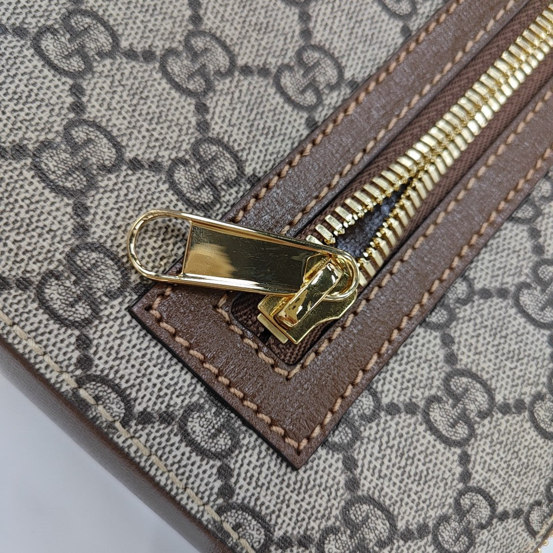 Retro Monogram Coated Canvas Black
