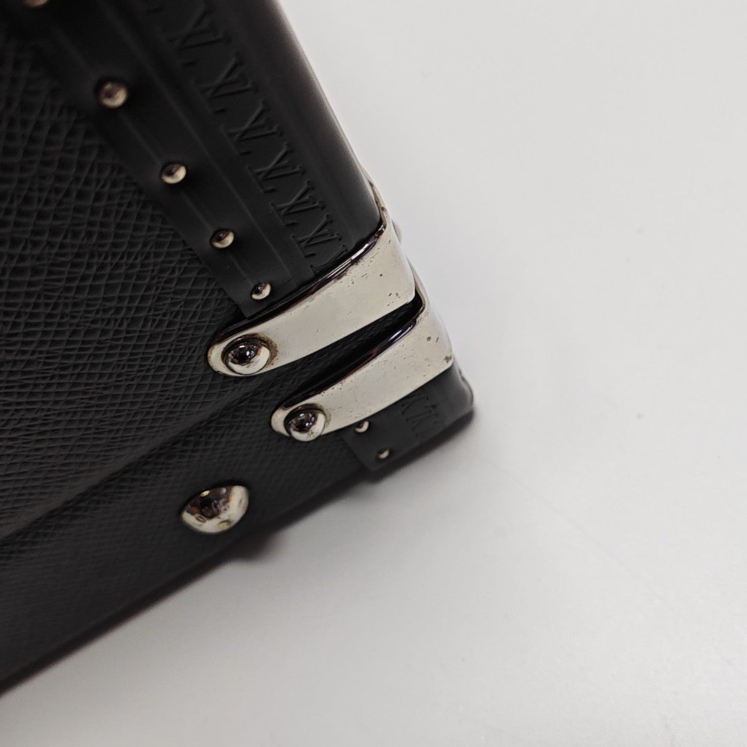 PRÉSIDENT Calfskin Black