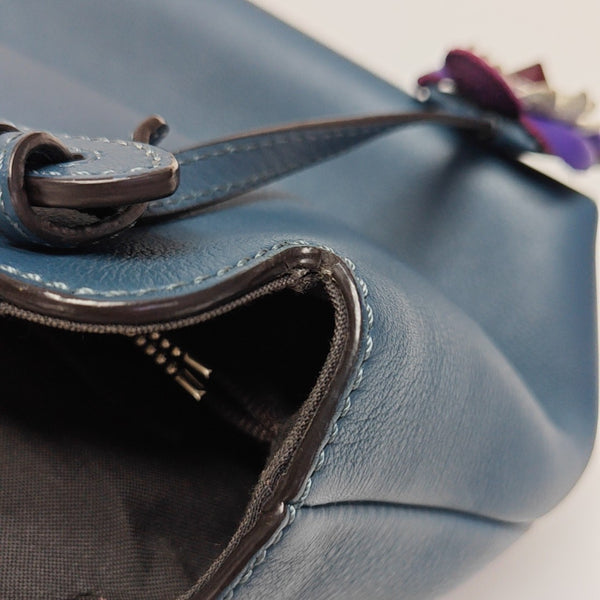 By The Way Medium Calfskin Blue