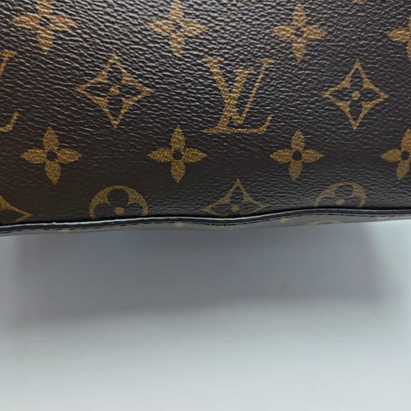 NÉONOÉ MM Monogram Coated Canvas Brown