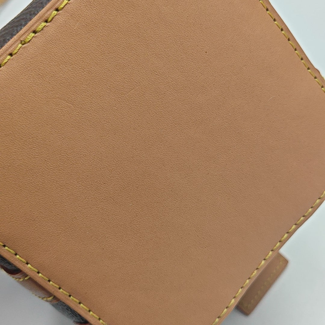NOÉ Monogram Coated Canvas Brown
