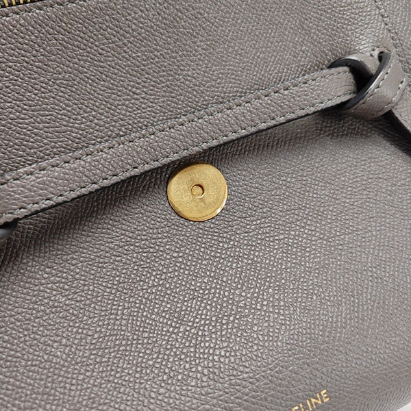 BELT Nano Calfskin Gray