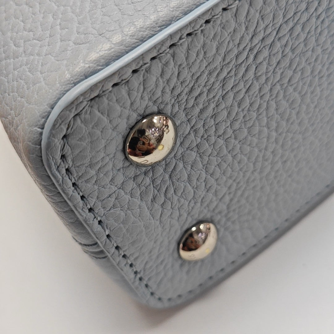 CAPUCINES Mini Calfskin Blue