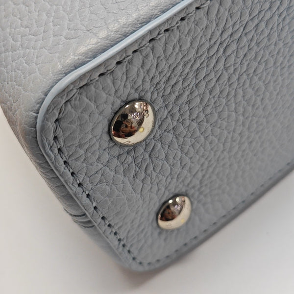 CAPUCINES Mini Calfskin Blue