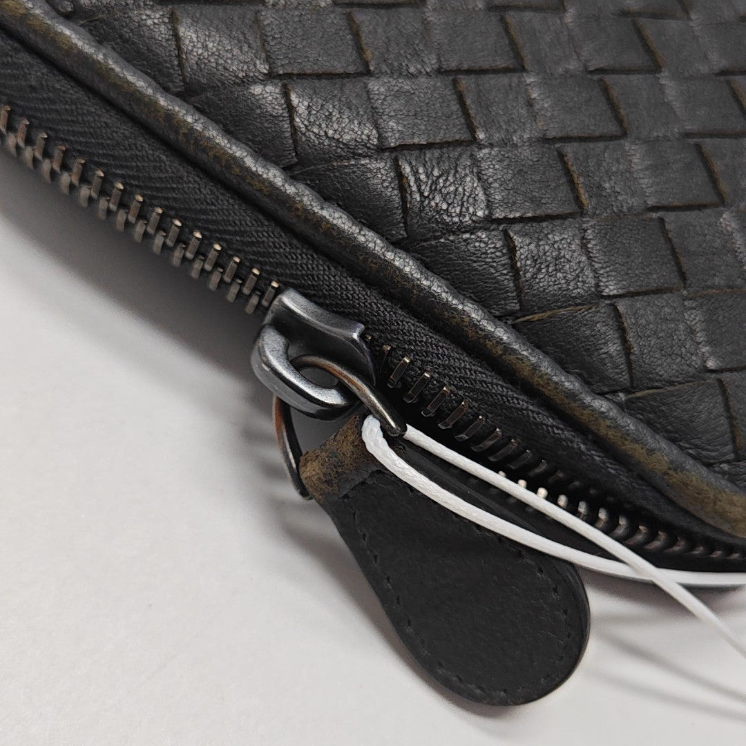 Calfskin Wallet Gray