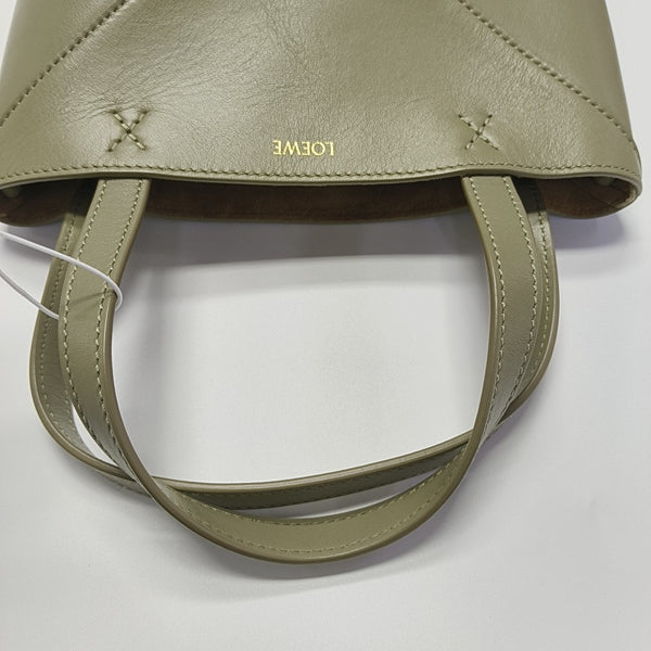 Puzzle Fold Mini Calfskin Green