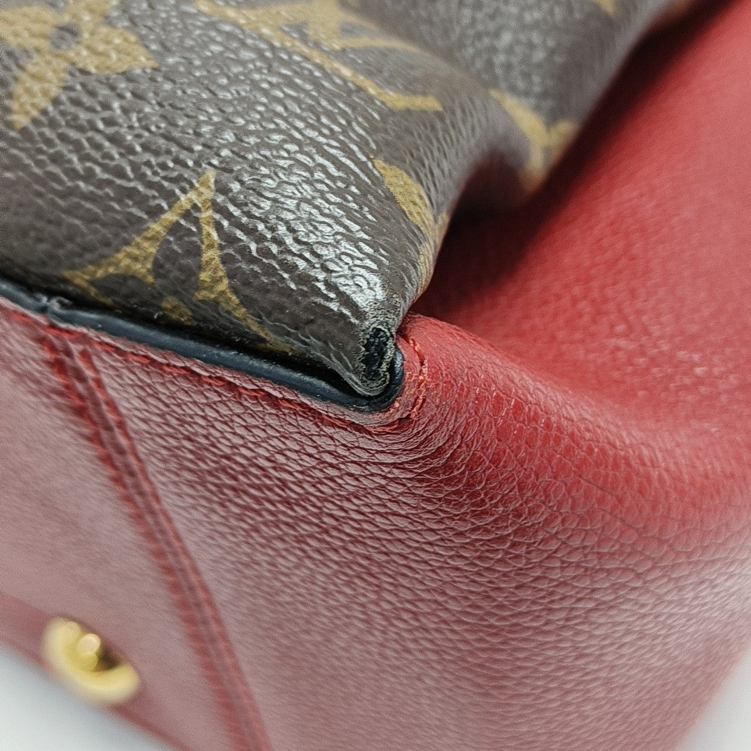 SURENE MM Monogram Coated Canvas Brown