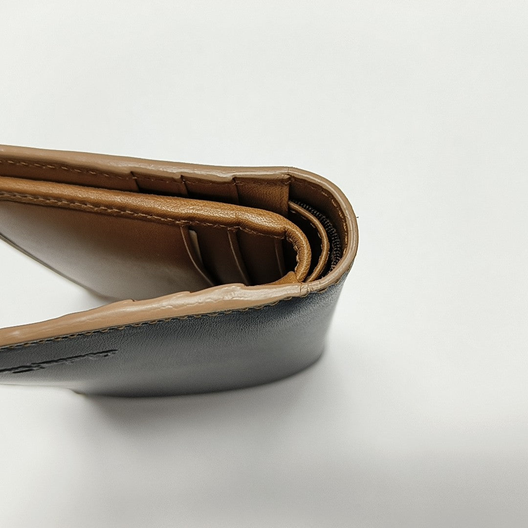 Calfskin Wallet Blue