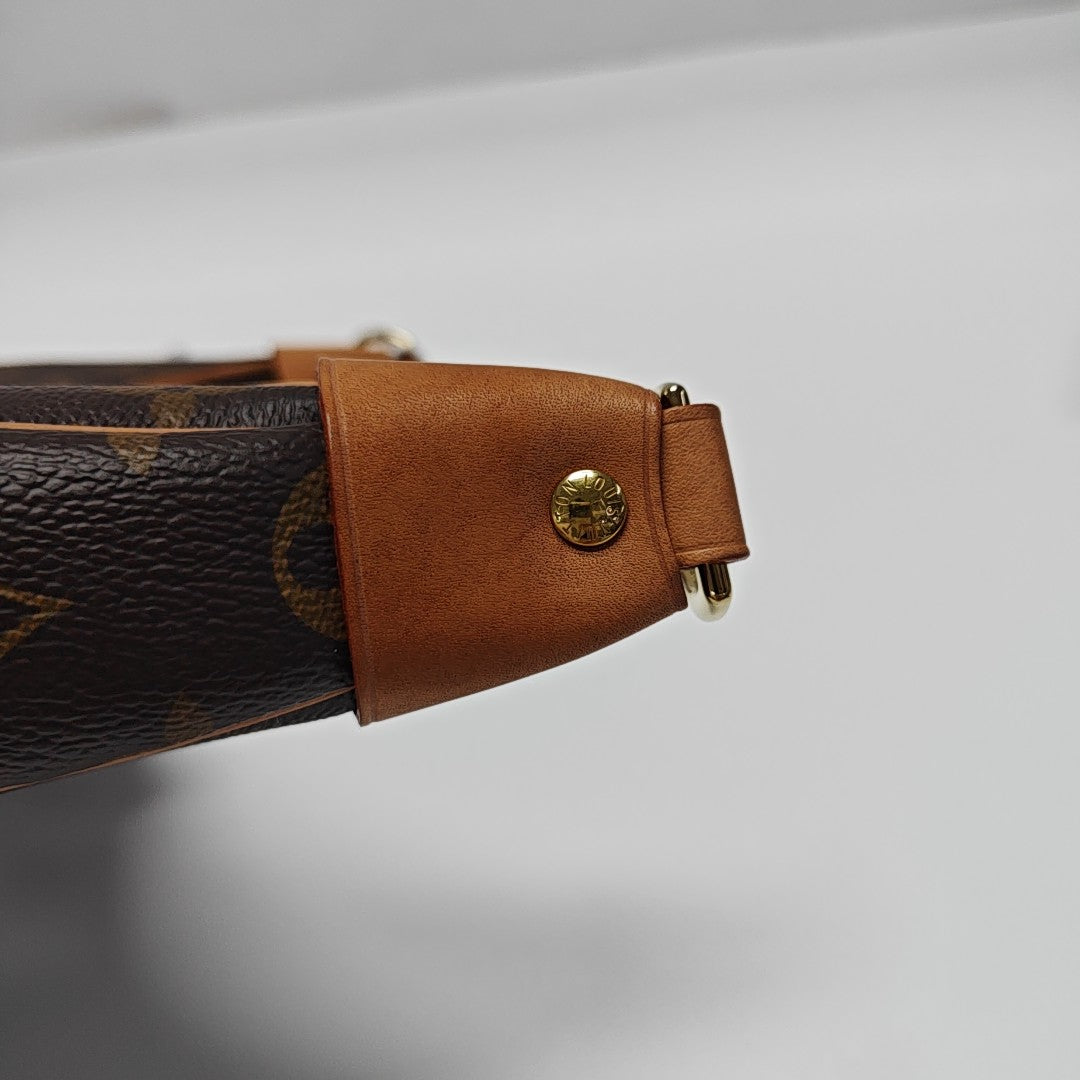 LOOP Monogram Coated Canvas Brown
