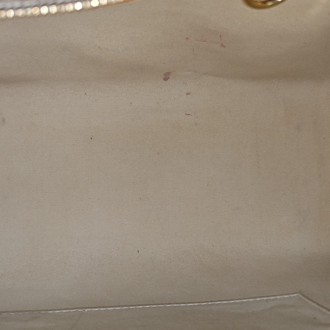 BREA MM Monogram Patent Leather Yellow