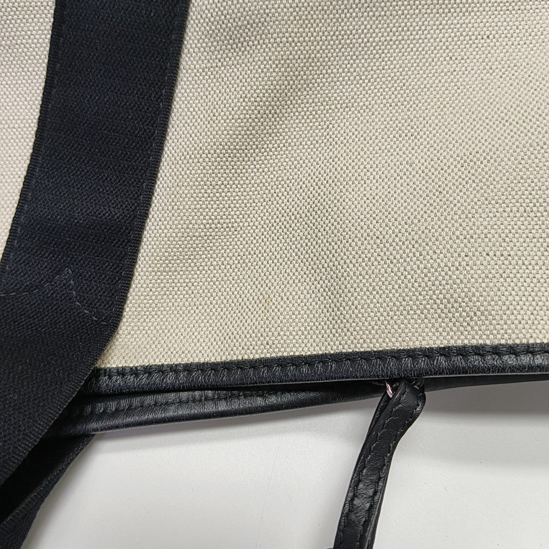 Navy Canvas White