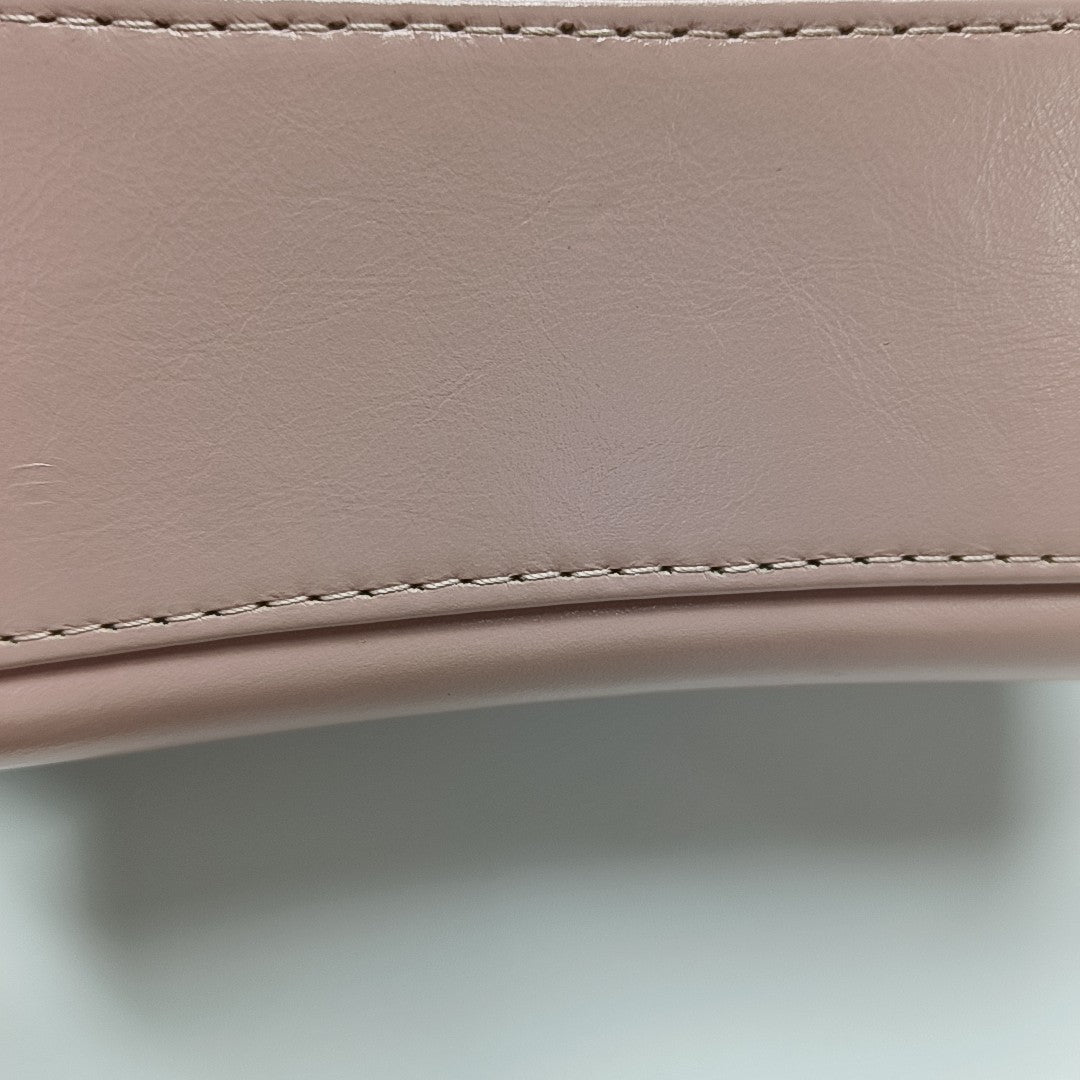 GABRIELLE Small Quilted Calfskin Pink