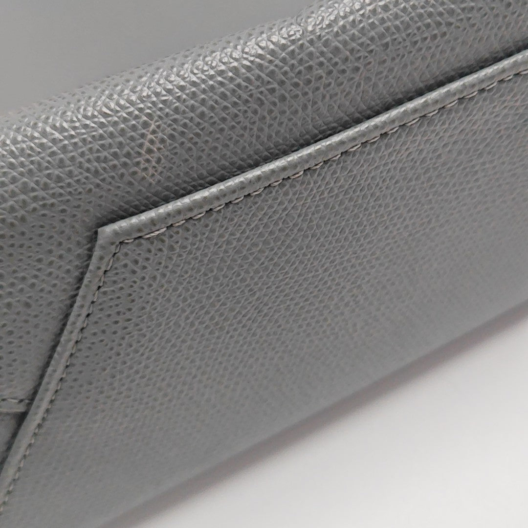 CABAS Small Calfskin Gray