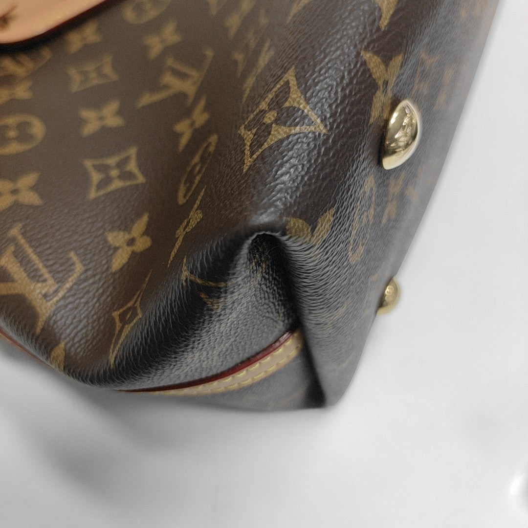 CARRYALL PM Monogram Coated Canvas Brown