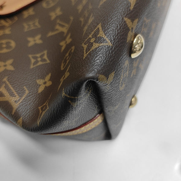 CARRYALL PM Monogram Coated Canvas Brown
