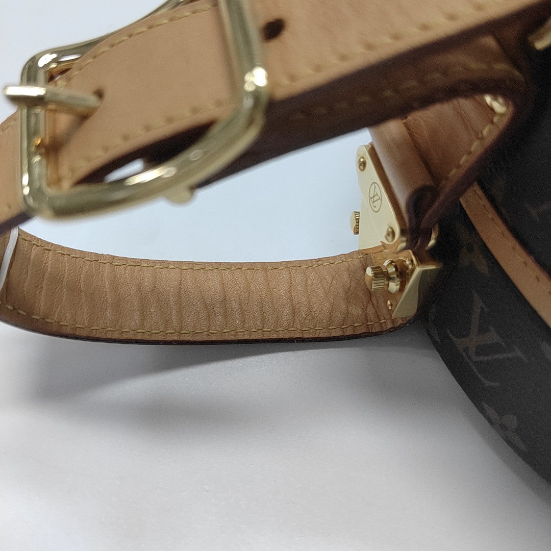 BOITE CHAPEAU PM Monogram Coated Canvas Brown
