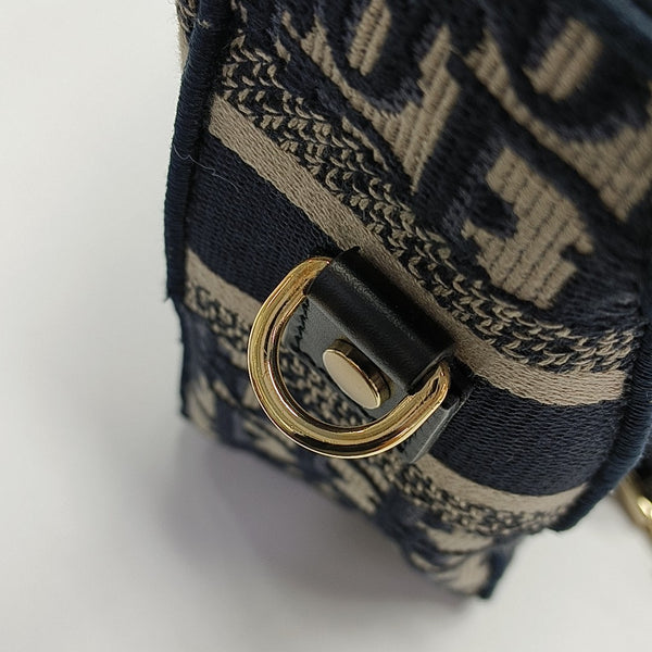 Diorcamp Small Oblique Canvas Blue