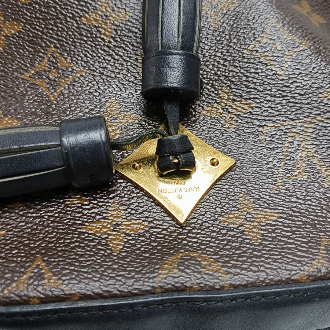 SAINTONGE Monogram Coated Canvas Brown