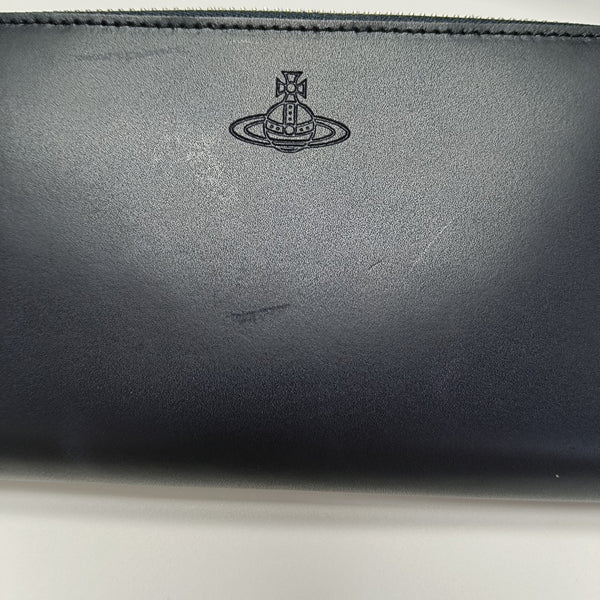 Calfskin Wallet Blue