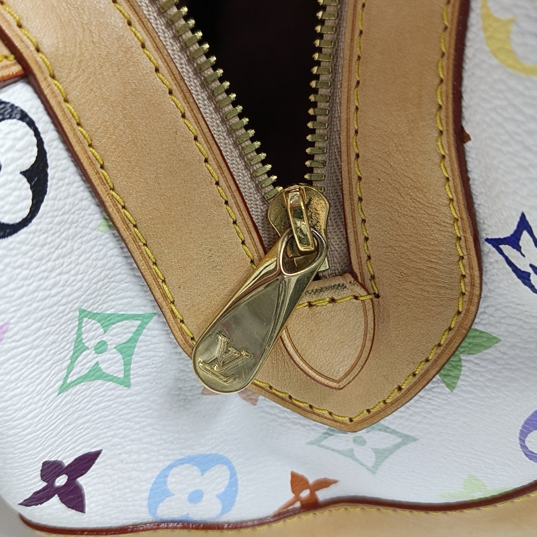 LV × TM CLAUDIA Monogram Coated Canvas White